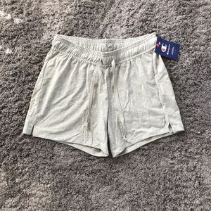 nwt champion gray sweat shorts